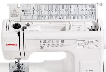 Janome HD3000 Heavy Duty Full Size Sewing Machine