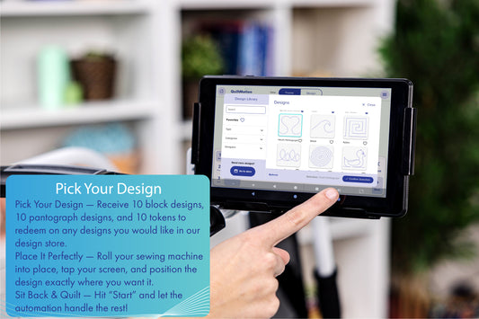 Grace Quilt Motion Foundations Automation for Domestic Machines